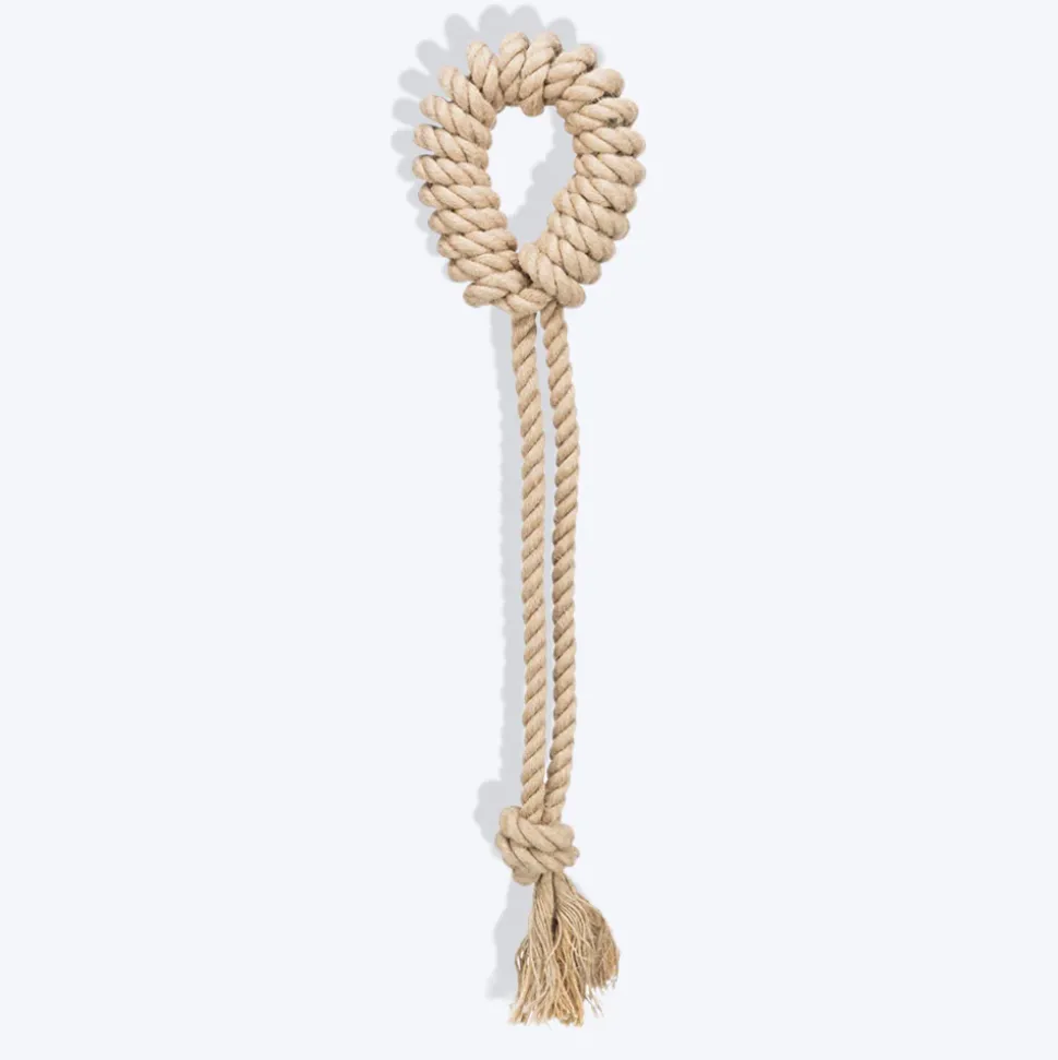 Trixie Playing With Ring Rope Toy For Dogs - Beige