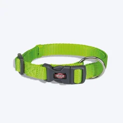 Trixie Premium Collar for Dog -S-M - Green Apple