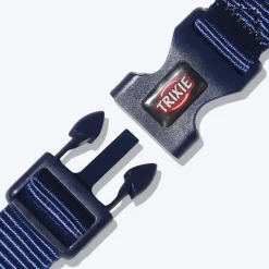 Trixie Premium Nylon H-Harness For Dogs - Indigo
