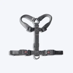 Trixie Premium Nylon H-Harness For Dogs - Graphite