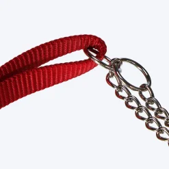 Trixie Premium Stop-The-Pull Dog Collar - Cherry Red