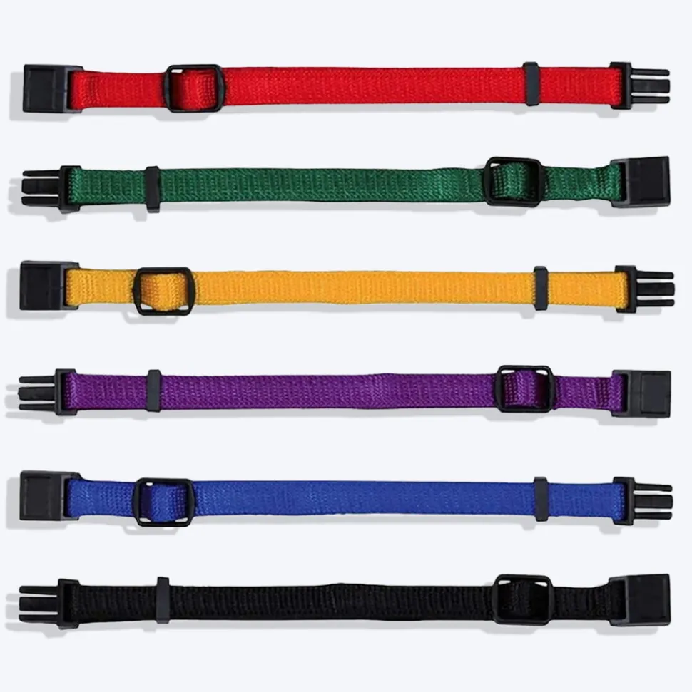 Trixie Puppy Collars Dark Colours - Set of 6