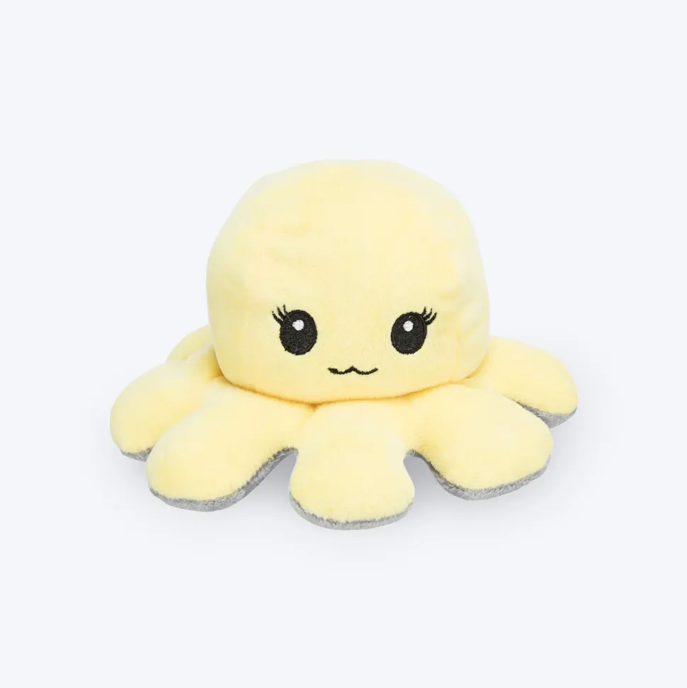Trixie Reversible Octopus With Sound Plush Toy For Dog - Assorted - 19 cm
