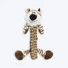 Trixie Tiger Robust & Plaited Body With Sound Plush Dog Toy - Brown - 32 cm