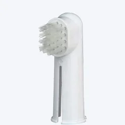 Trixie Toothbrush Set for Dogs and Cats - Set of 2 (1 Finger Brush and 1 Massage Brush)