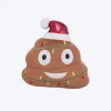 Trixie Xmas Emoticon With Sound Plush Dog Toy - Brown - 17 cm