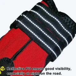 Truelove Anti-Slip Boots For Dog - Red (Set of 4)