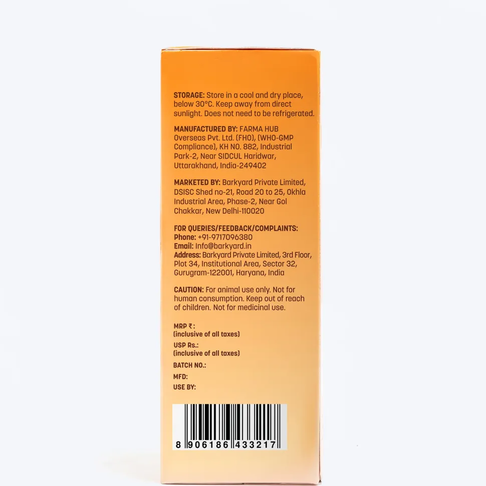 VetRite MultiAid Immunity, Muscle & Nerve Support Advanced Multivitamin Syrup For Dog & Cat - 200 ml