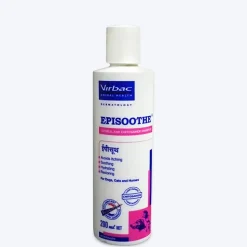 Virbac Episoothe Shampoo For Dog & Cat - 200 ml