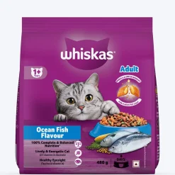 Whiskas Adult (1+ Years) Ocean Fish Flavour Dry Cat Food