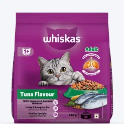 Whiskas Adult (1+ Years) Tuna Flavour Dry Cat Food