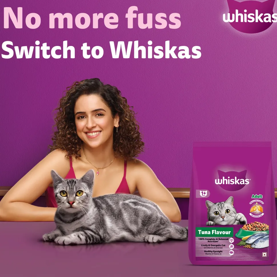 Whiskas Adult (1+ Years) Tuna Flavour Dry Cat Food