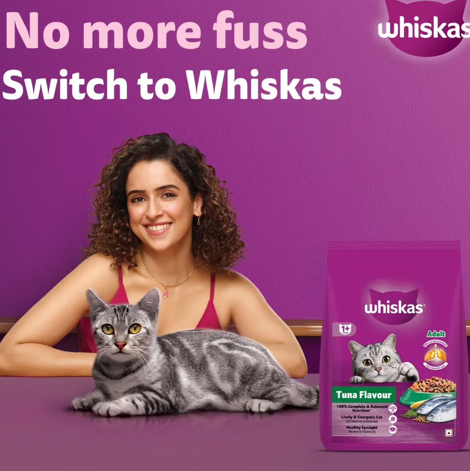Whiskas Adult (1+ Years) Tuna Flavour Dry Cat Food
