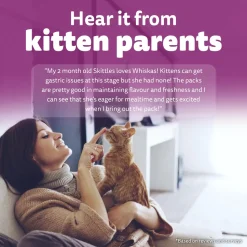 Whiskas Mackerel In Jelly Wet Food For Junior (2-12 Months) Kitten - 80 gm Pack