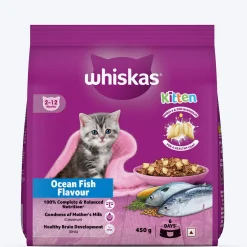 Whiskas Ocean Fish Dry Food For Kitten (2-12 Months)