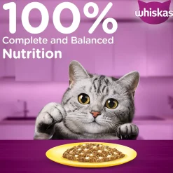 Whiskas Ocean Fish Wet Food For Adult Cat - 80 gm Pack