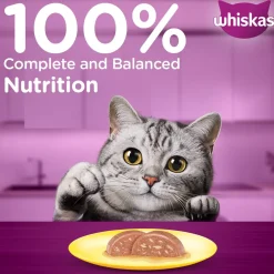 Whiskas Tuna And White Fish Wet Food For Adult Cat - 80 gm