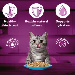 Whiskas Tuna in Jelly (1+ Years) Wet Food For Adult Cat - 80 gm Pack