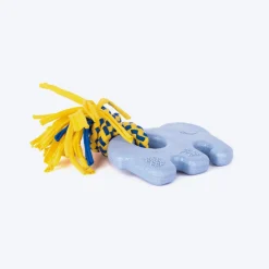 Zippy Paws Elliot The Elephant ZippyTuff Teether Chew Toy For Dog - Blue